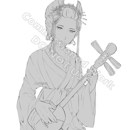 Lineart with Complex Prop